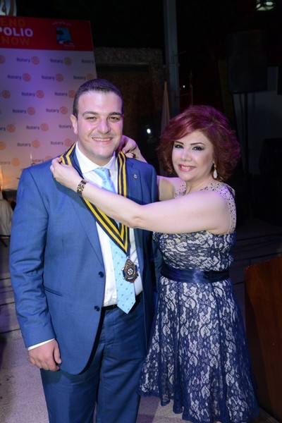 Rami Salman President of the Rotary Club of Aley